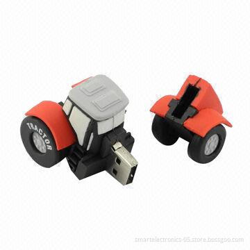 Tractor-shaped USB Flash Drives